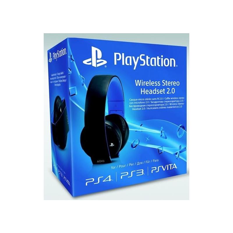 AURICULARES WIRELESS 2.0 SONY PS4-PS3-VITA BLANCO